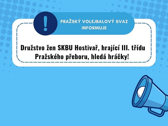 Hledají se hráčky