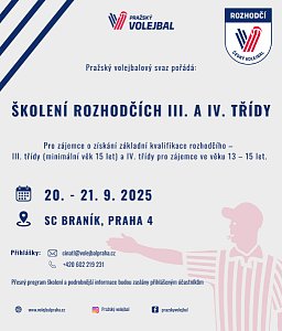 Pražský volejbalový svaz pořádá (23 × 27 cm)