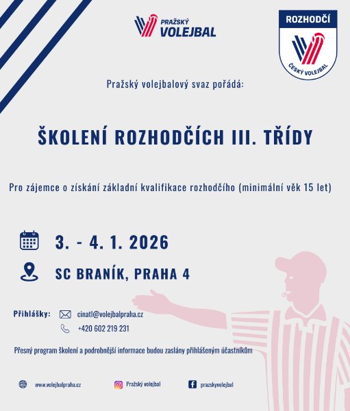 školení rozhodčích